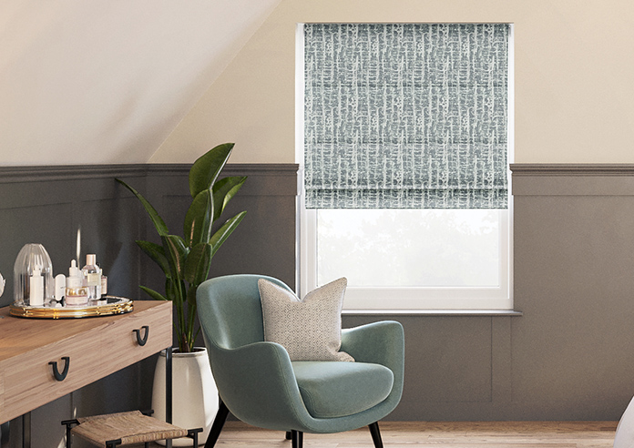 Urbanite, Frosted Steel - Roman Blind - Image 3